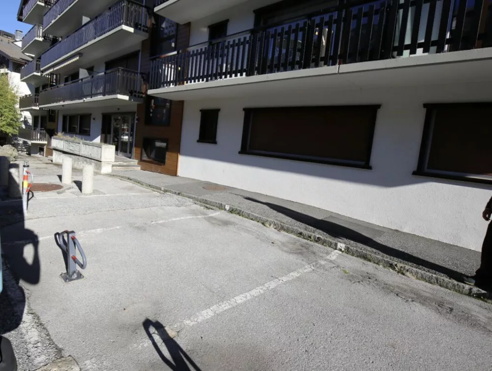 Un parking extérieur disponible à la location à Haute-Nendaz.